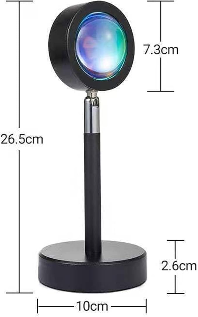 Sunset lamp Projector Sunset lamp Sunset Light, Dawn Light, Photography Atmosphere Light, Various Styles, Suitable for Living Room and Bedroom /340