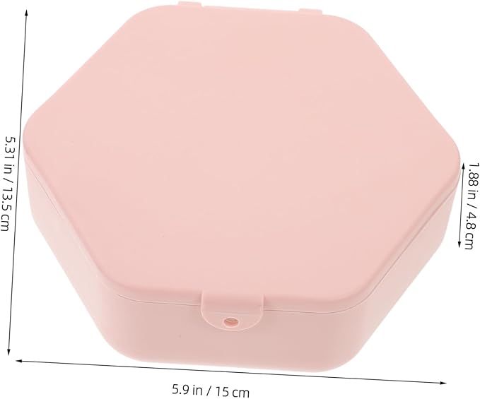 PRETYZOOM Travel Jewelry Organizer with Mirror Portable Makeup and Accessory Storage Box for Women for Earrings Hair Ties and Cosmetics Stylish Design