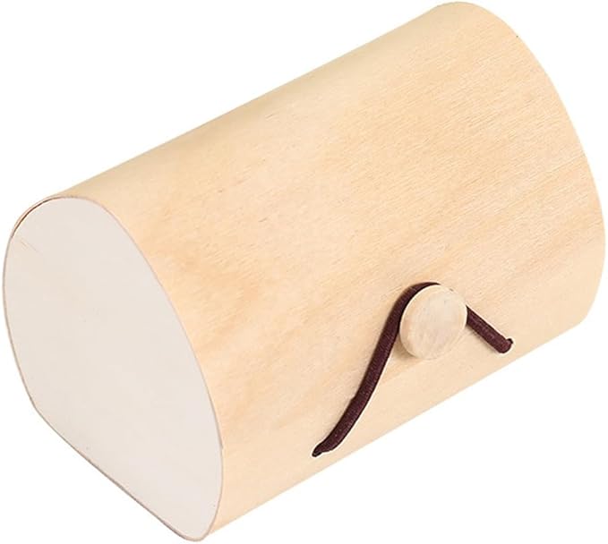 Natural Birch Bark Box Handmade Fruit Tray Bread Basket Biscuit Cookies Tea Box Eyeglasses Phone Case Bread Jewelry Watch Storage Package Cylinder Veneer Case (100x70x70)