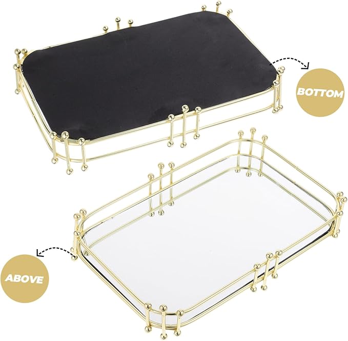 Perfume Organizer Vanity Accessories Bathroom Vanity Decor Makeup Organizer Makeup Trays Countertop