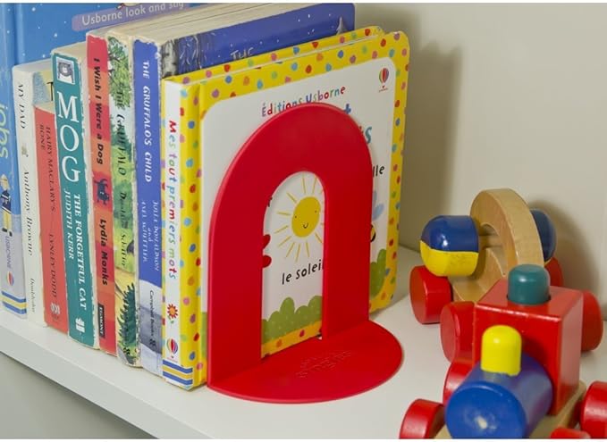 IF The Pop-Up Book End, Single Bookend, Contemporary Colours - Red