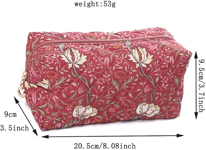 Pencil Case Office College School Storage Bag Pouch Holder Box Organizer Makeup Pouch Cosmetic Bag Aesthetic Cute Pen Case for Girls Boys Kids (I)