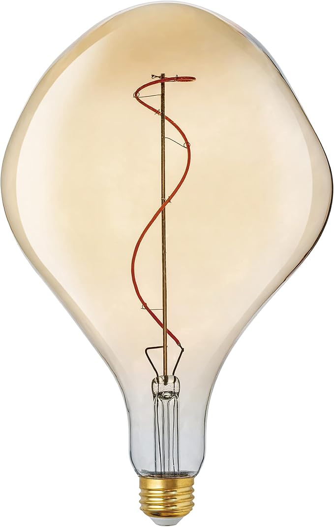 SD LUX Oversized Vintage Giant LED Light Bulb Huge Edison Bulb - Dimmable, 5W 250LM, Warm White 2200K, Medium E26 Base - Perfect for Decorative Pendant Lighting, 1 Pack (A165)