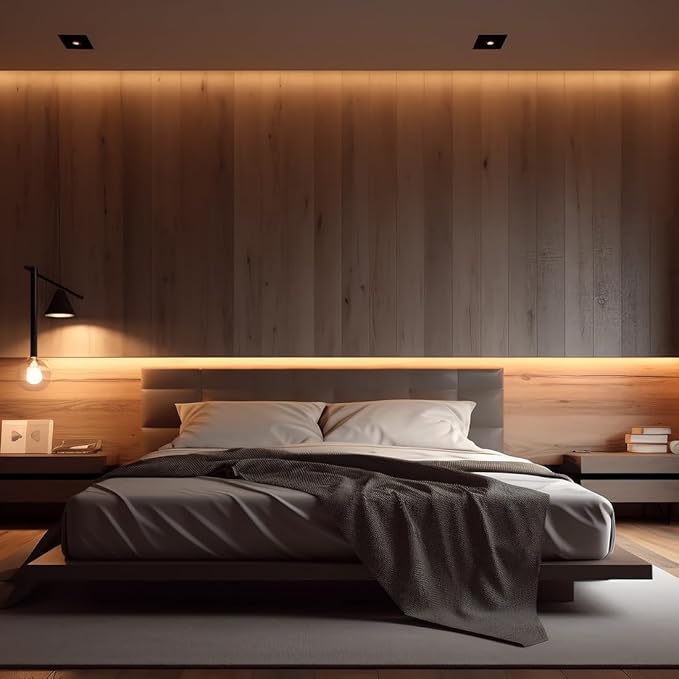 BTF-LIGHTING FCOB COB LED Strip Flexible High Density Uniform Light 9W/m 16.4FT DC12V Warm White 2700K CRI 90+ 8mm Width Dimmable LED Ribbon for Indoor Decoration(No Adapter or Controller)