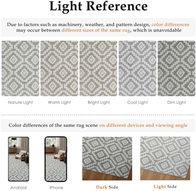 PureCozy Super Soft Shag Rug 8x10 for Living Room Modern Gray Washable Large Area Rugs High Pile Non-Shedding Throw Rugs Non Slip Indoor Office Carpet for Playroom Bedroom Home Aesthetic Decor