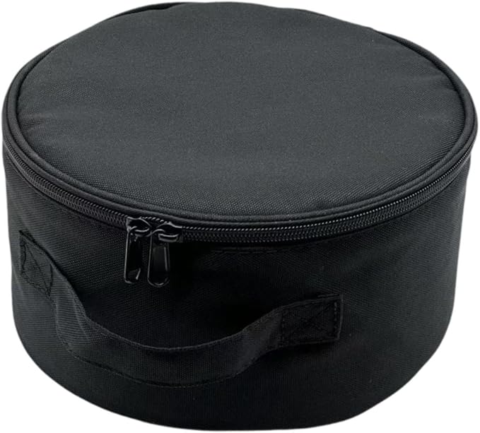 Folding Fan Storage Bag Bag Camping Gear Organizer Portable Cosmetic Bag for Picnic Backpacking Camping Outside, 12inch
