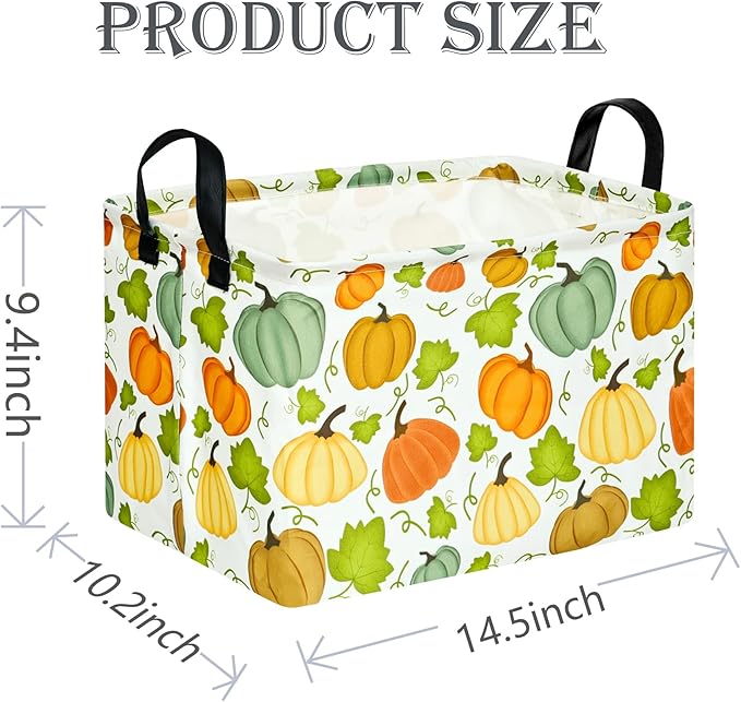 Rectangle Gift Shelf Nursery Storage Basket Laundry Hamper Storage Box and Bins for Home Clothes with Handles