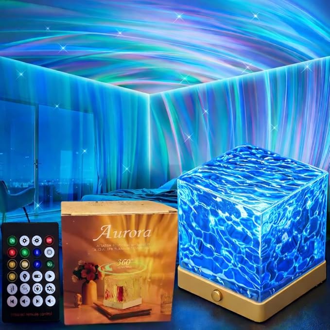 Northern Lights Projector,Birthday Gifts for Women Gifts for Teenage Girls Boy,18-Color Valentines Day Gifts for Her Teen Girl Gifts Trendy Stuff,Galaxy Projector for Bedroom Cute Room Decor Aesthetic