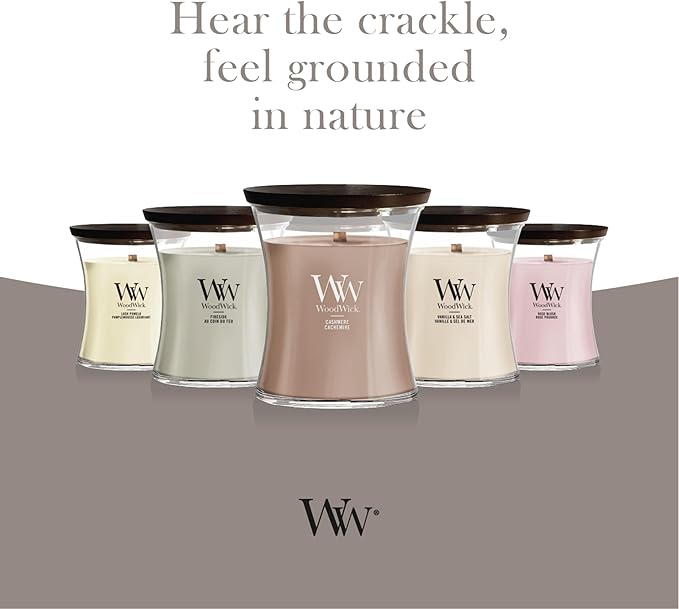 WoodWick | Ellipse Candle | Vanilla Embers | Great Gift for Women