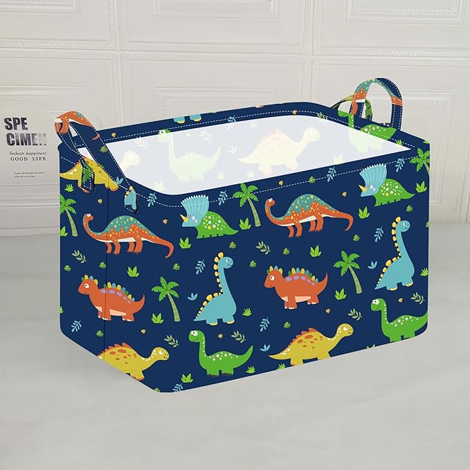 Rectangle Gift Shelf Nursery Storage Basket Laundry Hamper Storage Box and Bins for Home Clothes with Handles