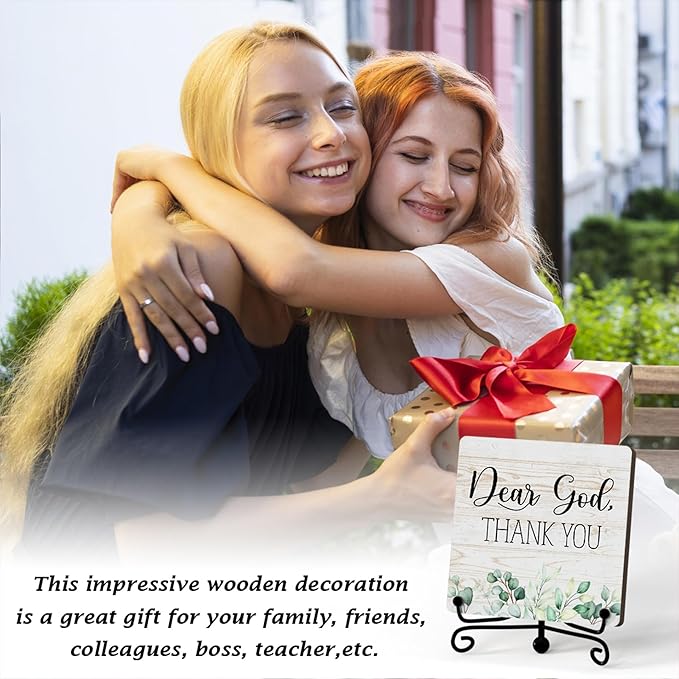 Home Decor, Farmhouse Shelf Decor For Living Room, Boho Aesthetic Table Decorations, Christian Gifts For Women Men, Entryway Tv Stand Fireplace Mantle Coffee Table Decoration (god-20)