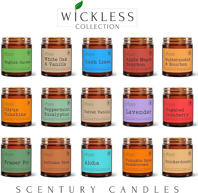Wickless Halloween Candles for Candle Warmer Lamp, Many Scents to Choose, 100% Non-Toxic Soy Wax, Scented Candle Melts for Warming Plate, Handmade in The USA