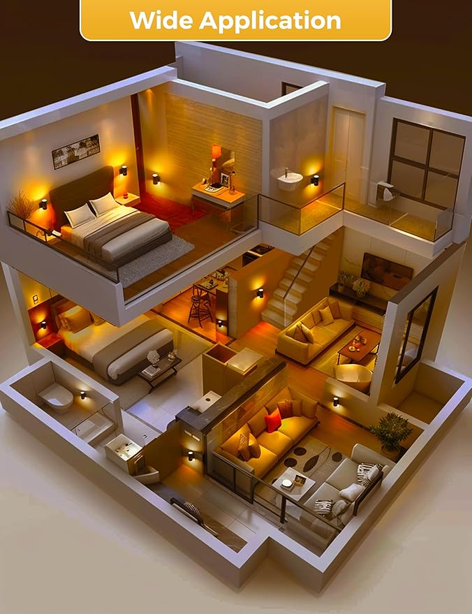 L LOHAS LED Night Lights Plug into Wall, Dusk to Dawn Sensor, Amber Night Light Plug in for Kids, 0-100LM, Ideal for Bedroom, Hallway, Stairs, Nursery, 2 Pack