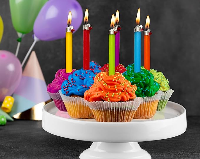 Streamline Imagined Decorative Birthday Candles - Flikz (6 Candle Pack)