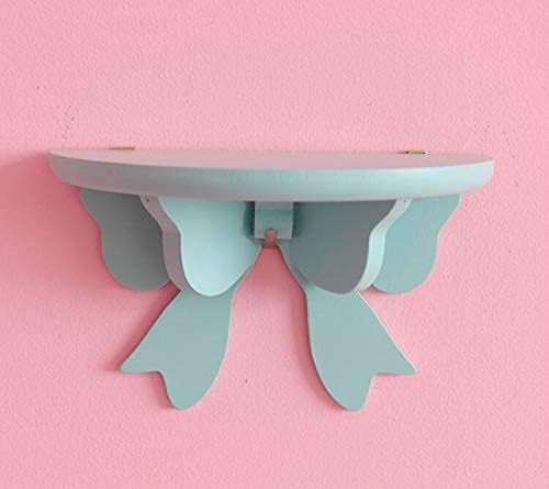 Kawaii Wood Floating Shelf Kawaii Wall Decor Kawaii Room Decor Kawaii Pink Room Decor (Pink)