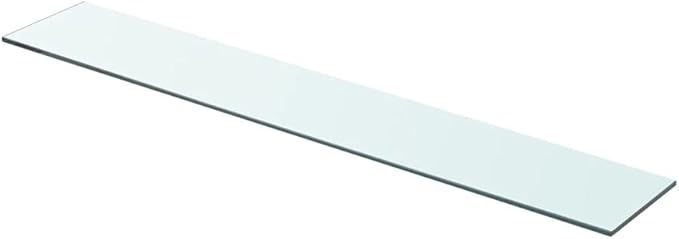 Shelf Panel Glass Clear 31.5"x4.7"Glass Floating Shelves Bathroom Shelf Bathroom Storage Organizer Shelf