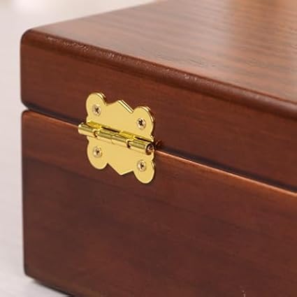 JSEIAJB Wooden Jewelry Box Organizer Wooden Makeup Vintage Jewelry Boxes Accessories Boxes