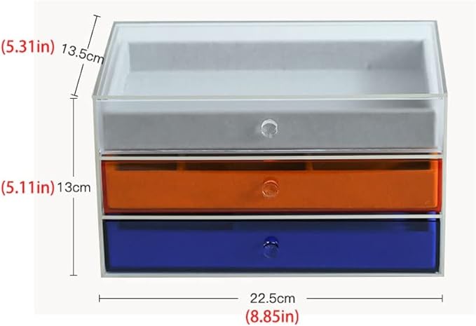 Makeup Organizers Jewelry Box Storage Box Small Jewelry Box Cosmetic Box Can Store Rings Bracelets Necklaces Earrings Watches Jewelry Case
