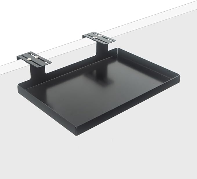 Office Cubicle Shelf - 8.3'' x 5.5'' x 1.7'' Storage Organizer Floating Corner Rack Hanging Shelf Adjustable Home Office Essentials for Planter Statue Decor Photo Frame