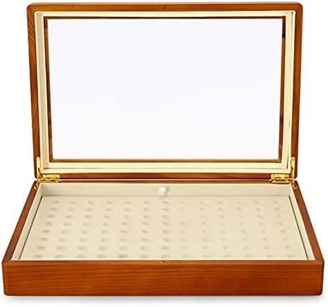 Makeup Organizers Multifunctional Jewelry Box Wooden Jewelry Storage Box Ring Display Tray Bracelet Storage Box Jewelry Case (Color : D1)