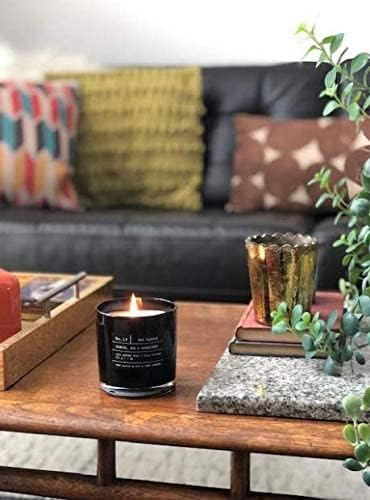 Lulu Candles | Nag Champa - Indian Incense | Highly Scented Premium Candles in Giftable Box for Home and Office | Vegan Soy Blend Jar Candle with 100% Cotton Wick | Slow Burning & Long Lasting (9 Oz.)
