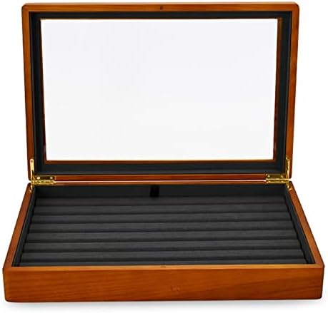 Makeup Organizers Multifunctional Jewelry Box Wooden Jewelry Storage Box Ring Display Tray Bracelet Storage Box Jewelry Case (Color : C2)