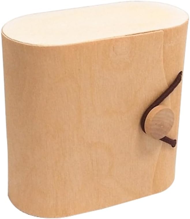 Natural Birch Bark Box Handmade Fruit Tray Bread Basket Biscuit Cookies Tea Box Eyeglasses Phone Case Bread Jewelry Watch Storage Package Cylinder Veneer Case (80x80x40)
