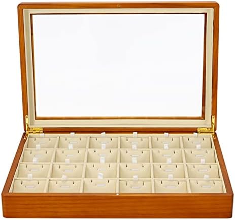 Makeup Organizers Multifunctional Jewelry Box Wooden Jewelry Storage Box Ring Display Tray Bracelet Storage Box Jewelry Case (Color : A1)