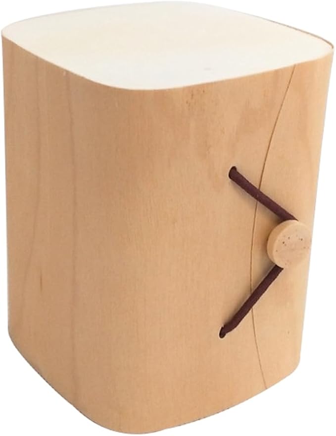 Natural Birch Bark Box Handmade Fruit Tray Bread Basket Biscuit Cookies Tea Box Eyeglasses Phone Case Bread Jewelry Watch Storage Package Cylinder Veneer Case (115x90x90)