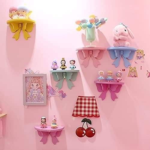 Kawaii Wood Floating Shelf - Kawaii Wall Decor for Pink Room