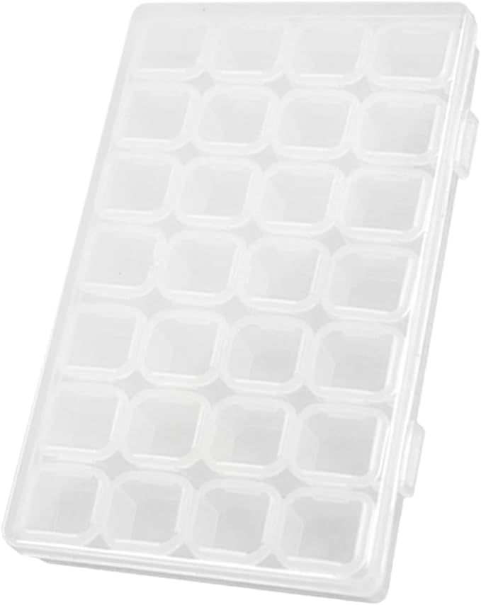 PRETYZOOM Small Jewelry Holder Box Portable Earring Organizer Makeup Organizer for Travel