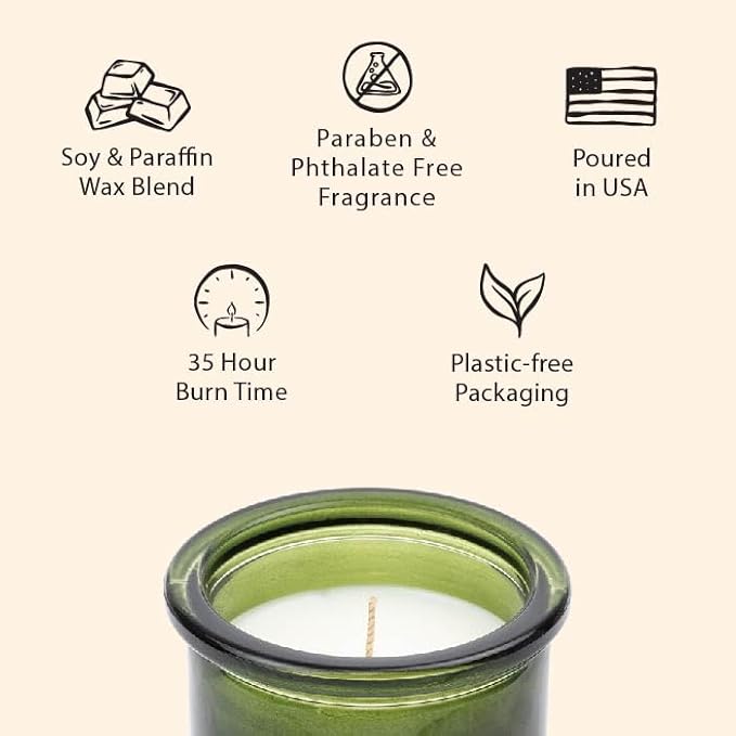 Northern Lights Candles - Spirit Jar Candles - Absinthe & Black Fig - 52603