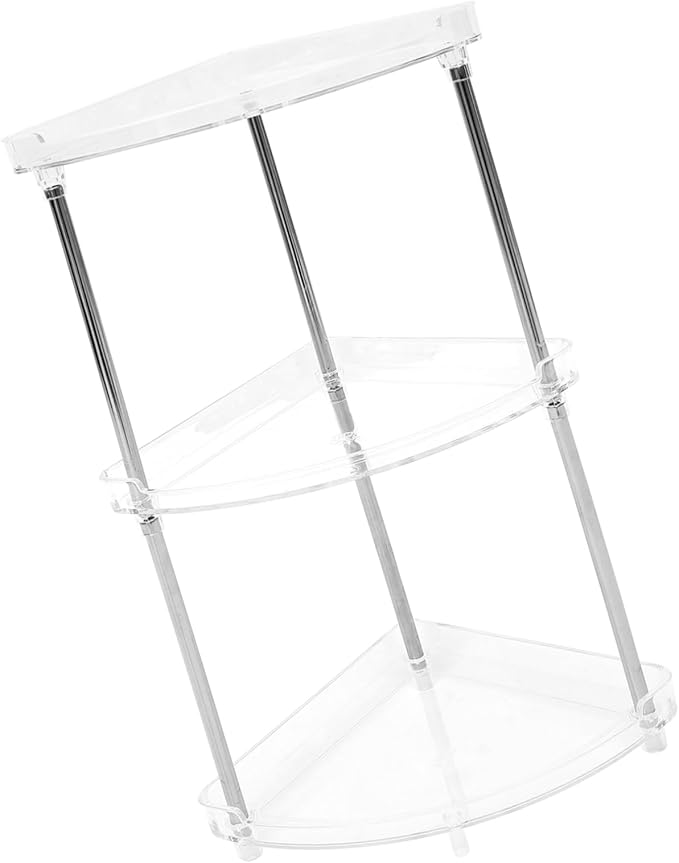 Bathroom Accessories Organizer Holder Organizer Bathroom Tray Makeup Shelf Bedroom Storage Tray Triangle Storage Rack