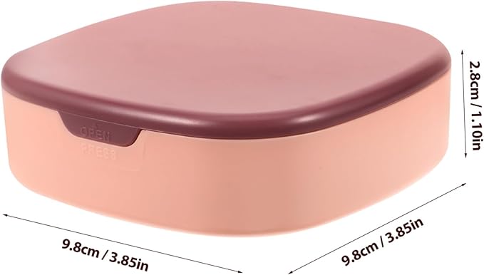 BESPORTBLE Portable Jewelry Storage Box Mirror Jewelry Organizer for Travel Makeup Organizer Mirror