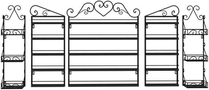 Metal Wall-mounted Nail Polish Storage Racks Wall-mounted Nail Polish Stand Storage Box, Retail Store Metal Nail Polish Storage Display Rack Display Rack Lipstick Perfume, Suitable for Nail Shop/Salon