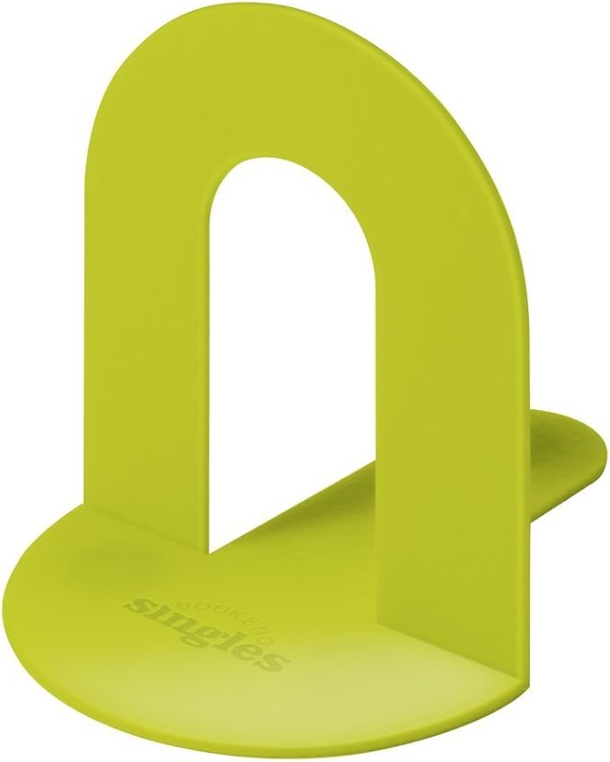 IF The Pop-Up Book End, Single Bookend, Contemporary Colours - Lime Green