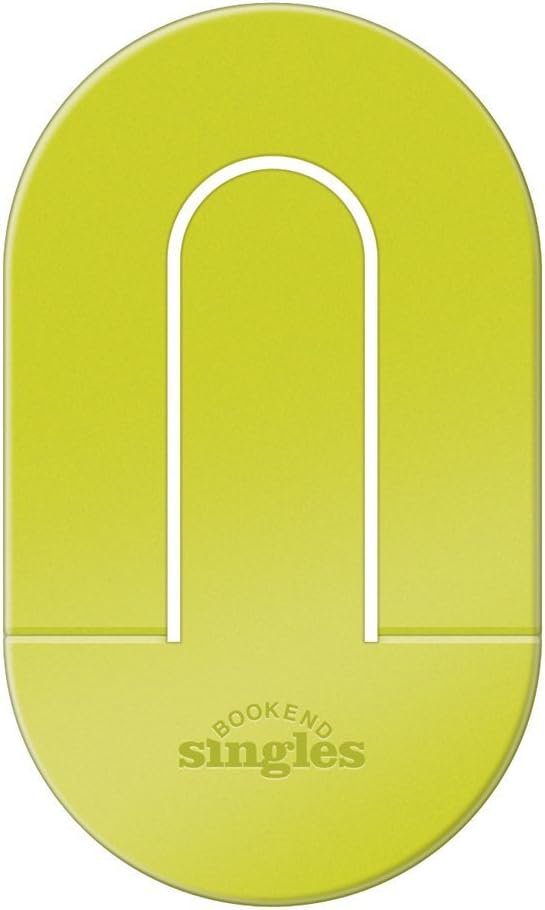 IF The Pop-Up Book End, Single Bookend, Contemporary Colours - Lime Green