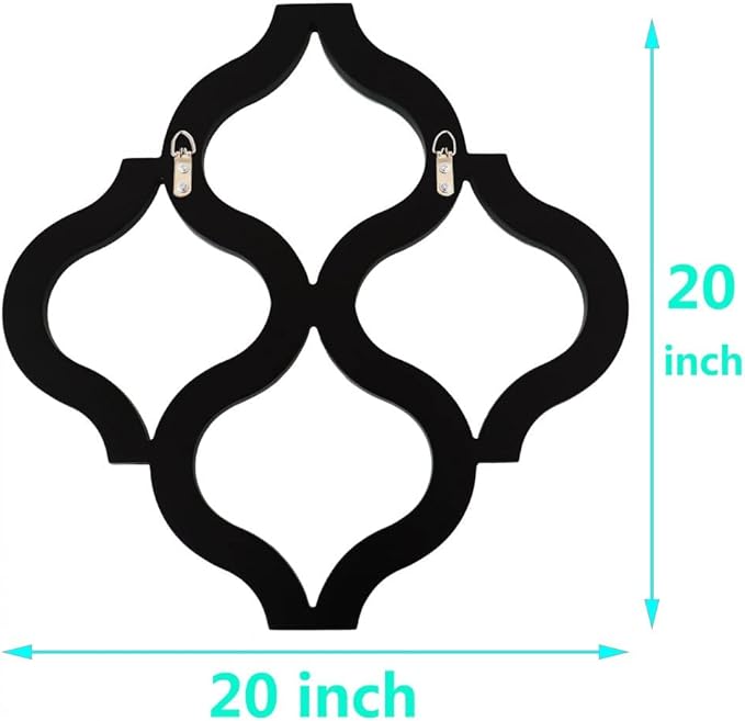 DMDFIRST Arc-Shaped Decorative Wall Mirror Silver 20"x20" Large, Exquisite Bevelled Gorgeous Glam Accent Decor, Unique Modern Fashion Hand Craft Chic Wall Decor