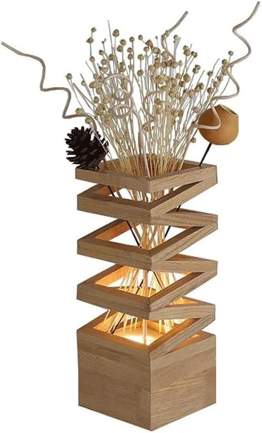 European Modern Ambient Lamp LED Wooden Table Lamp Bedroom Bedside Lamps,Home Lighting