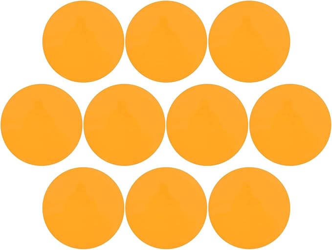 SOLUSTRE Sunset Ambient Light Film 2.6 Inch Transparent Orange Filter Sheet for Atmosphere Lighting and Multi-Color Sunset Lamp Effects