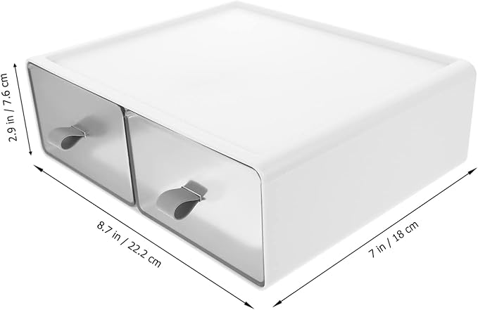 Multifunctional Drawer Jewelry Storage Box Household Makeup Organizer for Desk Sundries Cosmetics for Bedroom Bathroom and Retail Use