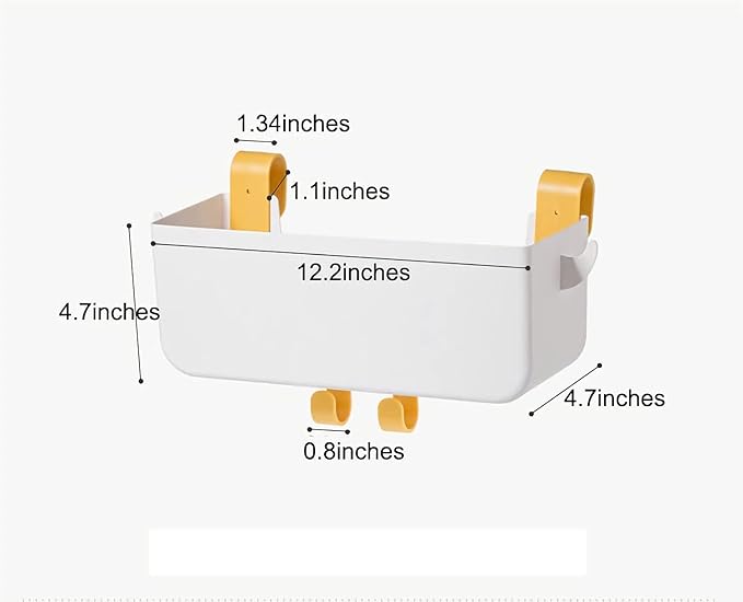 Bedside Organizer Storage Caddy Hanging as Bunk Bed Storage Accessories Handrail Multi Pockets for Dorm Bunk Bed Shelf