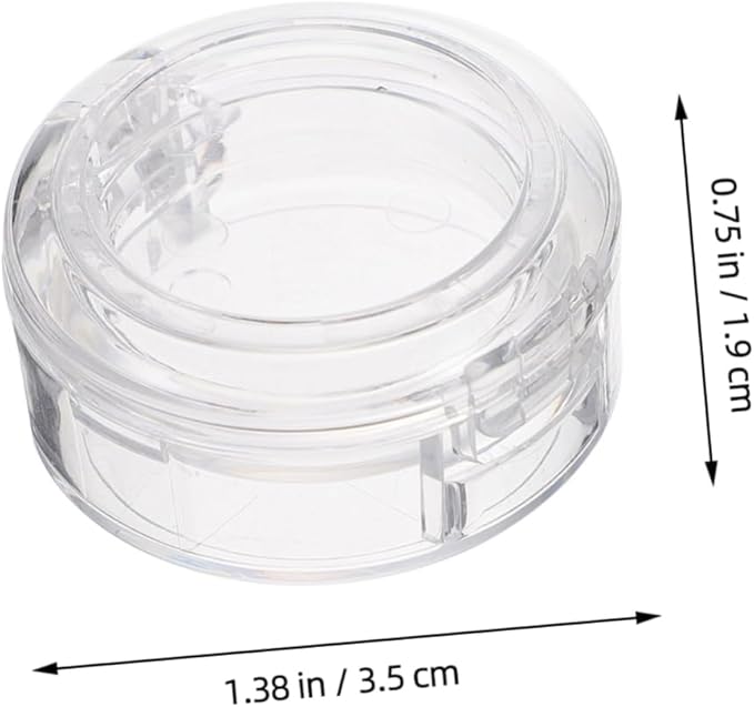 8pcs Box Eyeshadow Containers Makeup Organizer for Vanity Eyeshadow Case Holder Makeup Organiser Eyeshadow Compact Case Eyeshadow Palette Eyeshadow Pot Cosmetics Makeup Case Abs