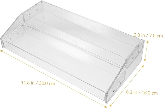 Veemoon Display Stand for Cosmetics Multi-layer Organizer for Makeup and for Dresser and Vanity Use for Collectibles and Items