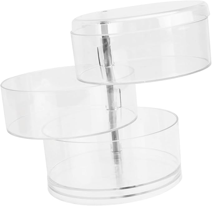 Jewelry Organizing Box Rotating Jewelry Storage Rack Desktop Makeup Organizer Storage Boxes