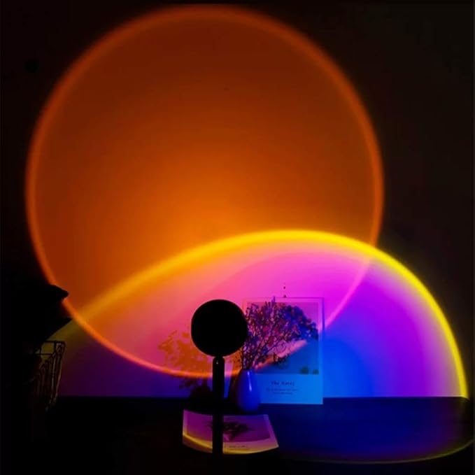 The Original Golden Hour Sunset Projector Lamp, Signature Sunset LAMP (C)