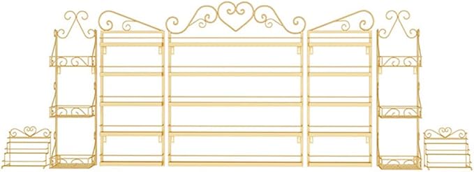 Metal Wall-mounted Nail Polish Storage Racks Wall-mounted Nail Polish Stand Storage Box, Retail Store Metal Nail Polish Storage Display Rack Display Rack Lipstick Perfume, Suitable for Nail Shop/Salon