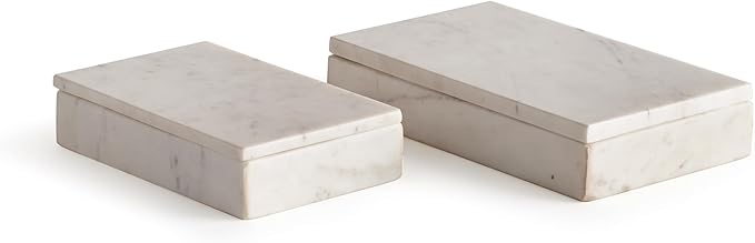 Napa Home & Garden, Amani LIDDED Boxes, Set of 2