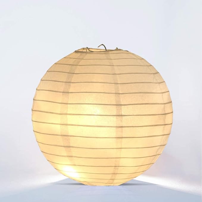 LIHAO 15x Battery Operated Mini LED Lights for Paper Lanterns, Balloons, Party Decorations, Non-Waterproof - Warm White