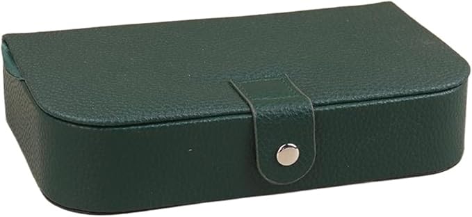 Makeup Organizer Retro Portable Jewelry Box Ear Studs Earrings Rings Bracelets Jewelry Storage Box Now Portable Storage Box Storage Box (Color : B, Size : 7.7 * 4.3 * 1.8in)